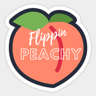 PEACHY Sticker